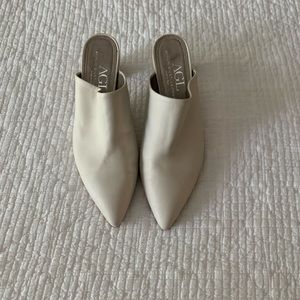 AGL White Mules 39.5